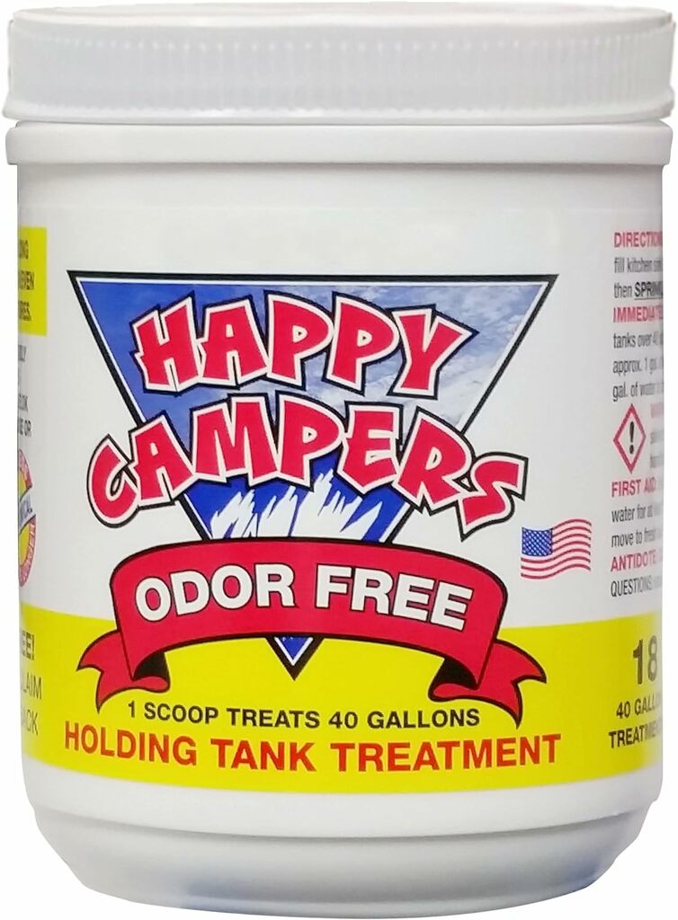 RV holding tank treatment